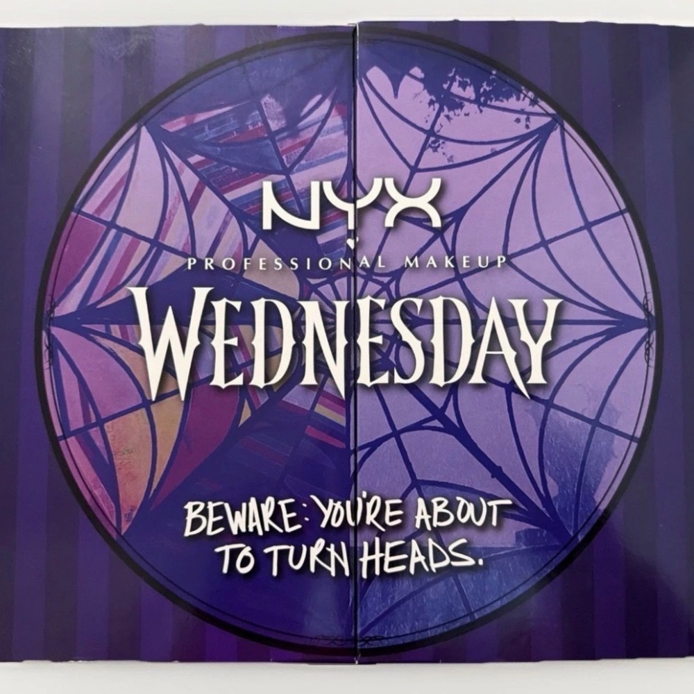 LIMITED Edition Wednesday Addams Makeup NYX FULL COLLECTION VAULT BOX NEW